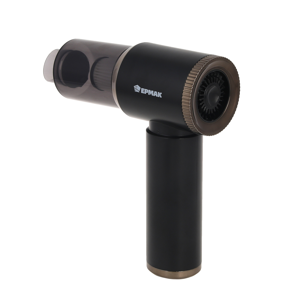 ЕРМАК Пылесос автомобильный, 8 насадок, 2 режима работы, 6000Па, зарядка от USB - #4