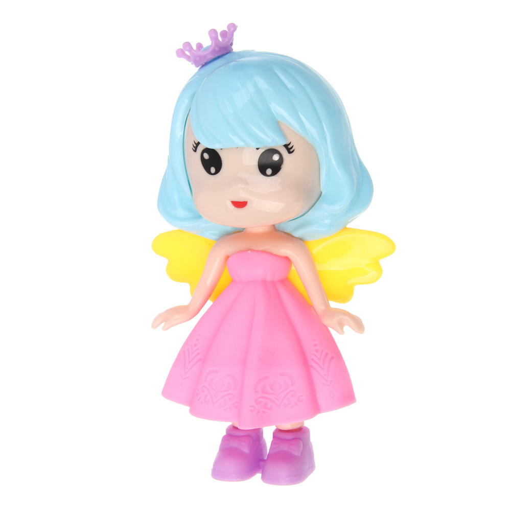 ИГРОЛЕНД Кукла с аксессуарами для игры в пакете, ABS, PP, 14х3х19 см, 4 дизайна - #12