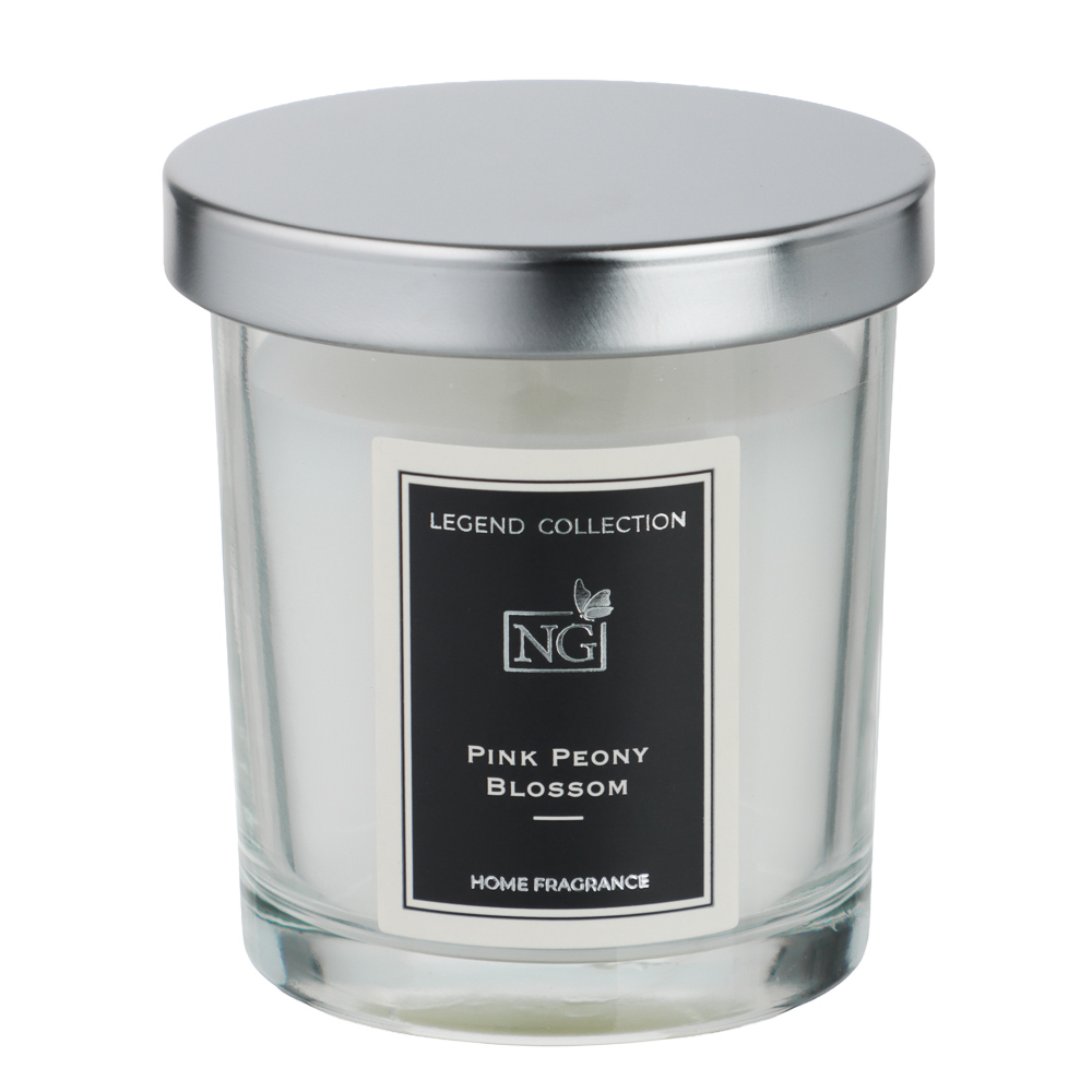 NEW GALAXY Свеча ароматизированная LEGEND COLLECTION, 88 гр, Pink Peony Blossom - #2