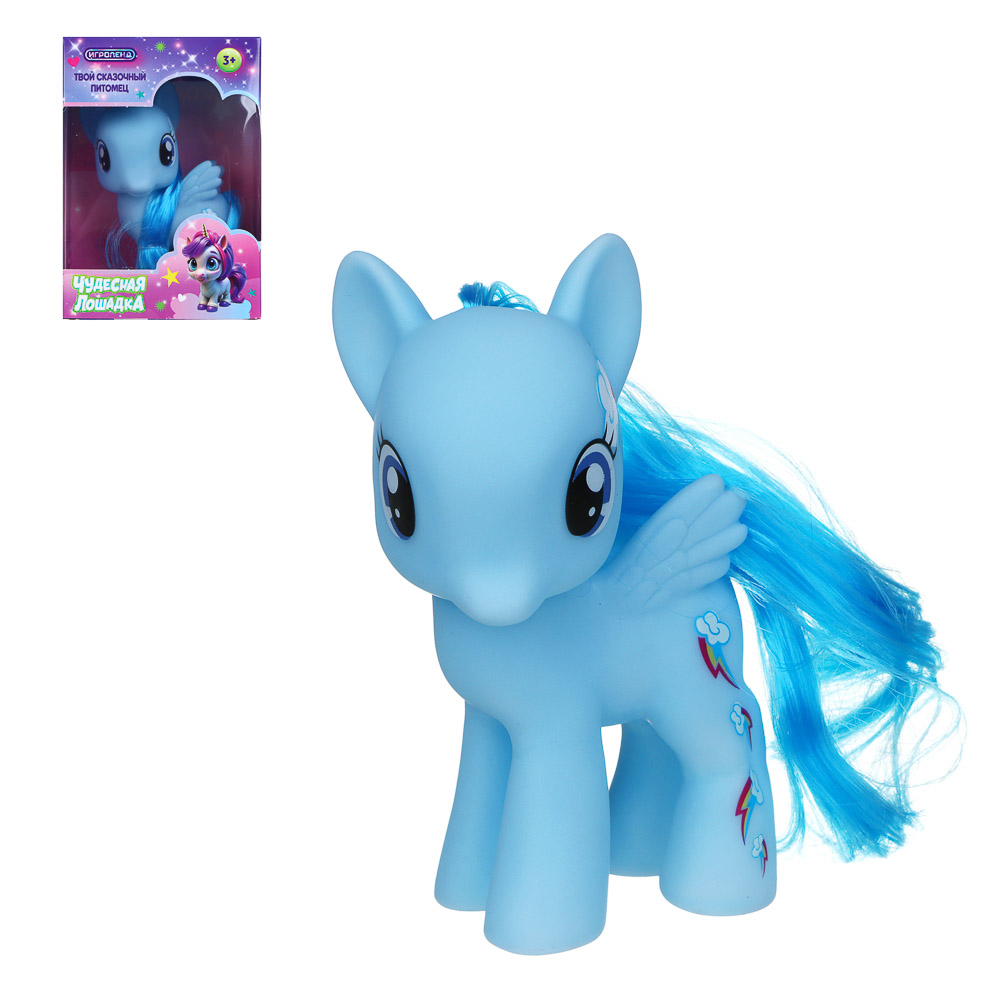 ИГРОЛЕНД Фигурка "Чудесная лошадка", PP, PVC, 9х5,5х13см, 4 вида - #1