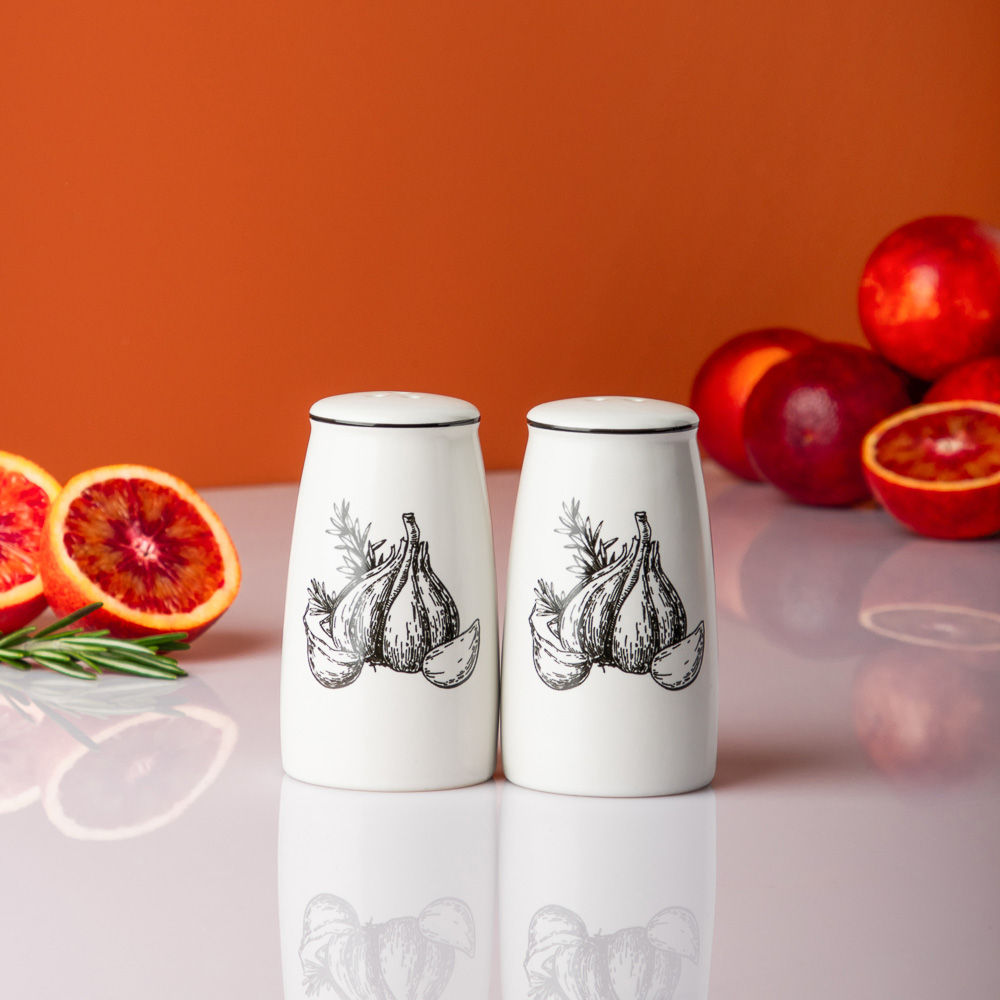 MILLIMI Китчен Набор для соли и перца, 5х9см, керамика - #6