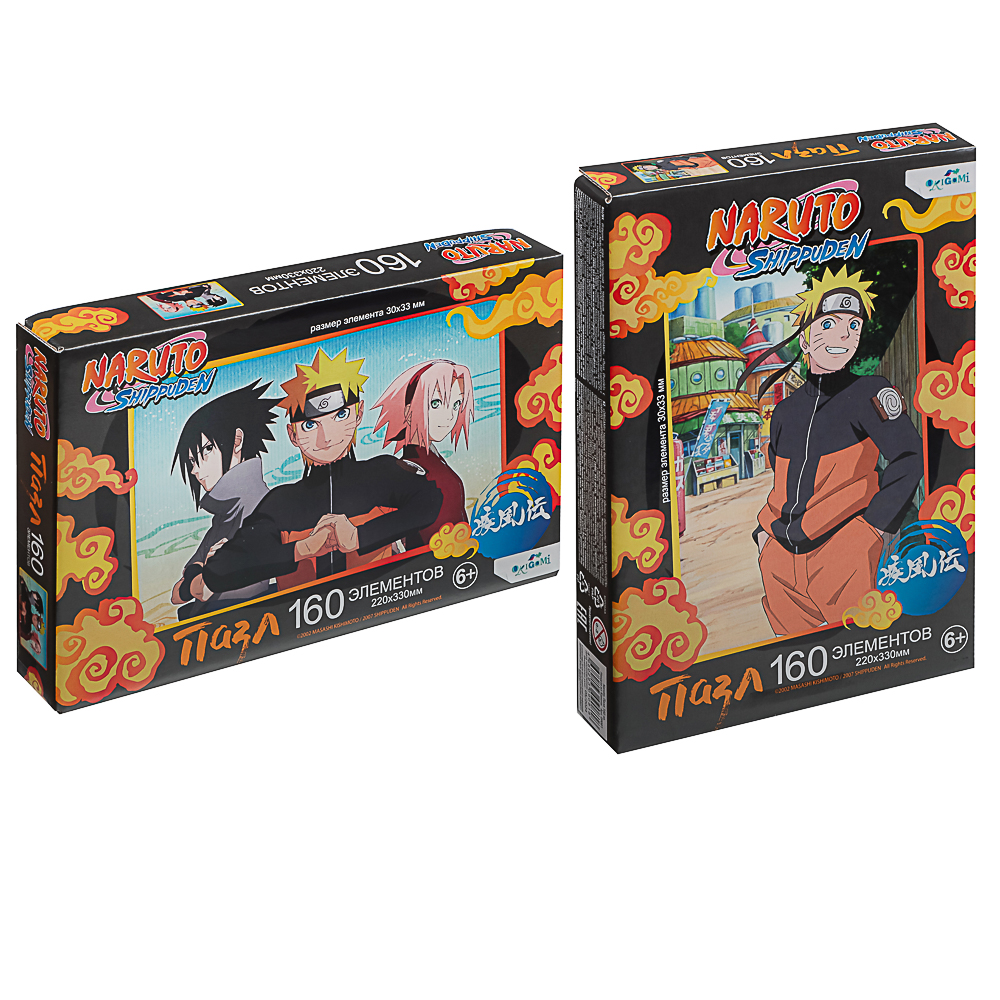 Naruto. Пазл 160 эл, 19,7x13,4x3см - #1