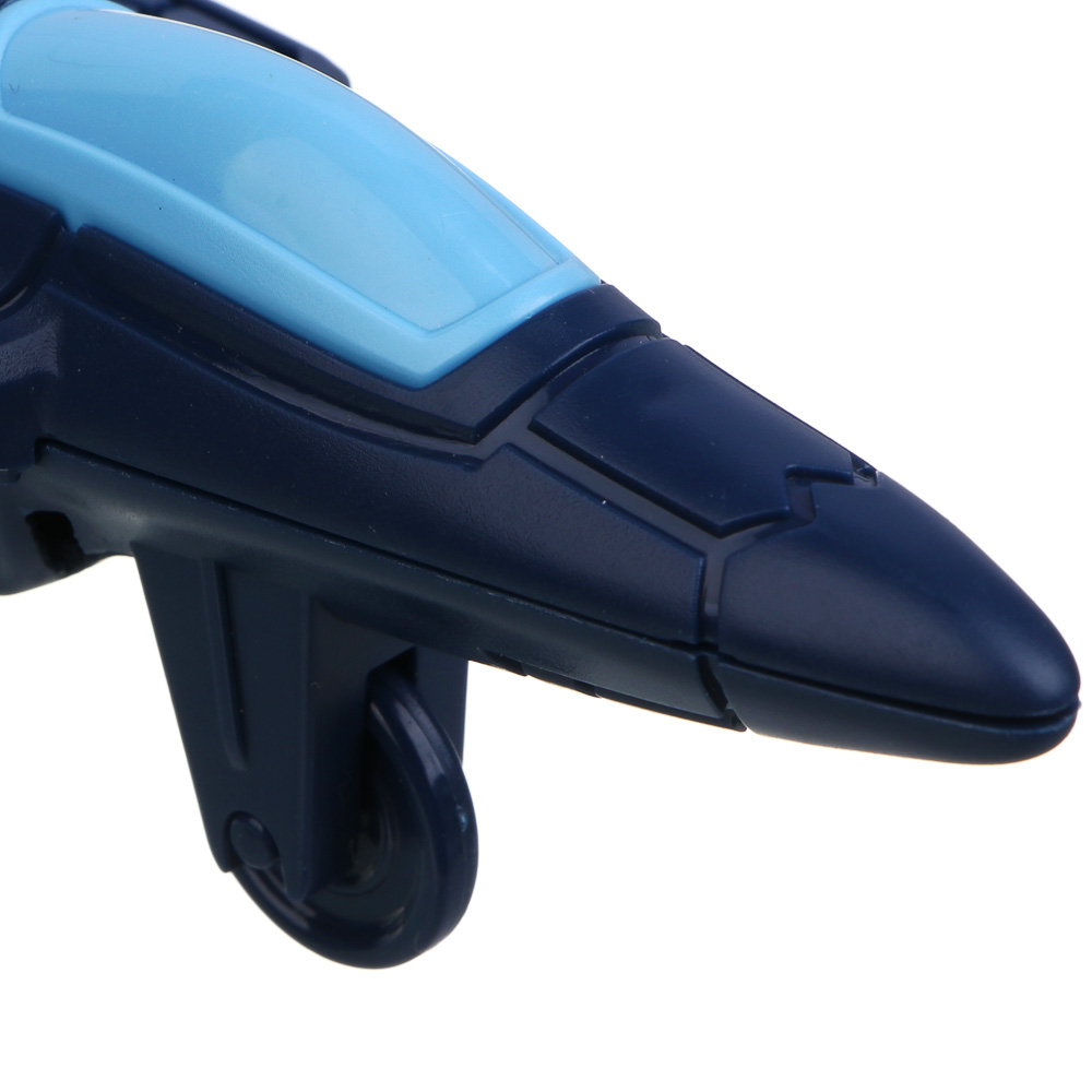 Истребитель инерционный ИГРОЛЕНД, свет, лопасти крутятся, 3хAG13, ABS, 21х15,2х6,5 см, 3 дизайна - #7