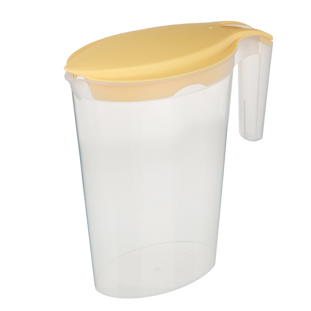 Ботаника Кувшин 2л с крышкой, пластик, 3 цвета - #4