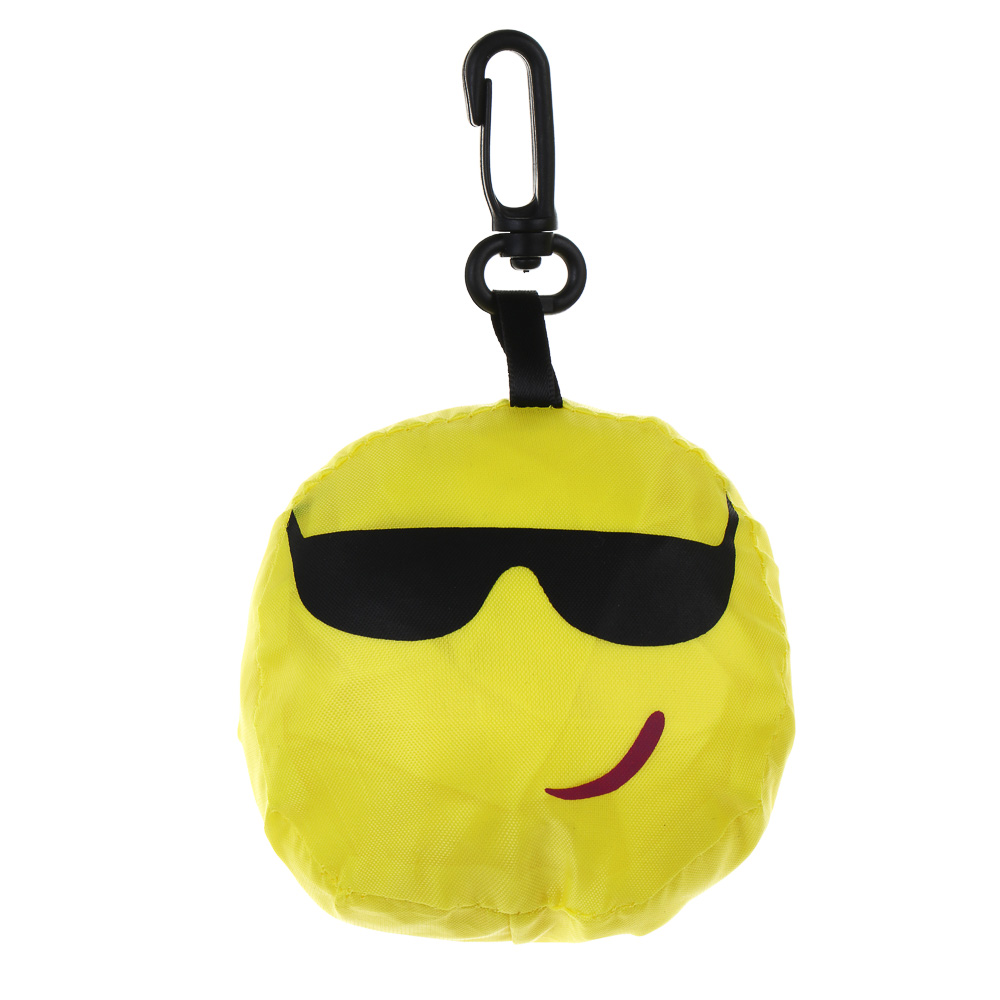 VETTA Сумка складная, смайлик, 39х40 см, ручка 25 см - #6