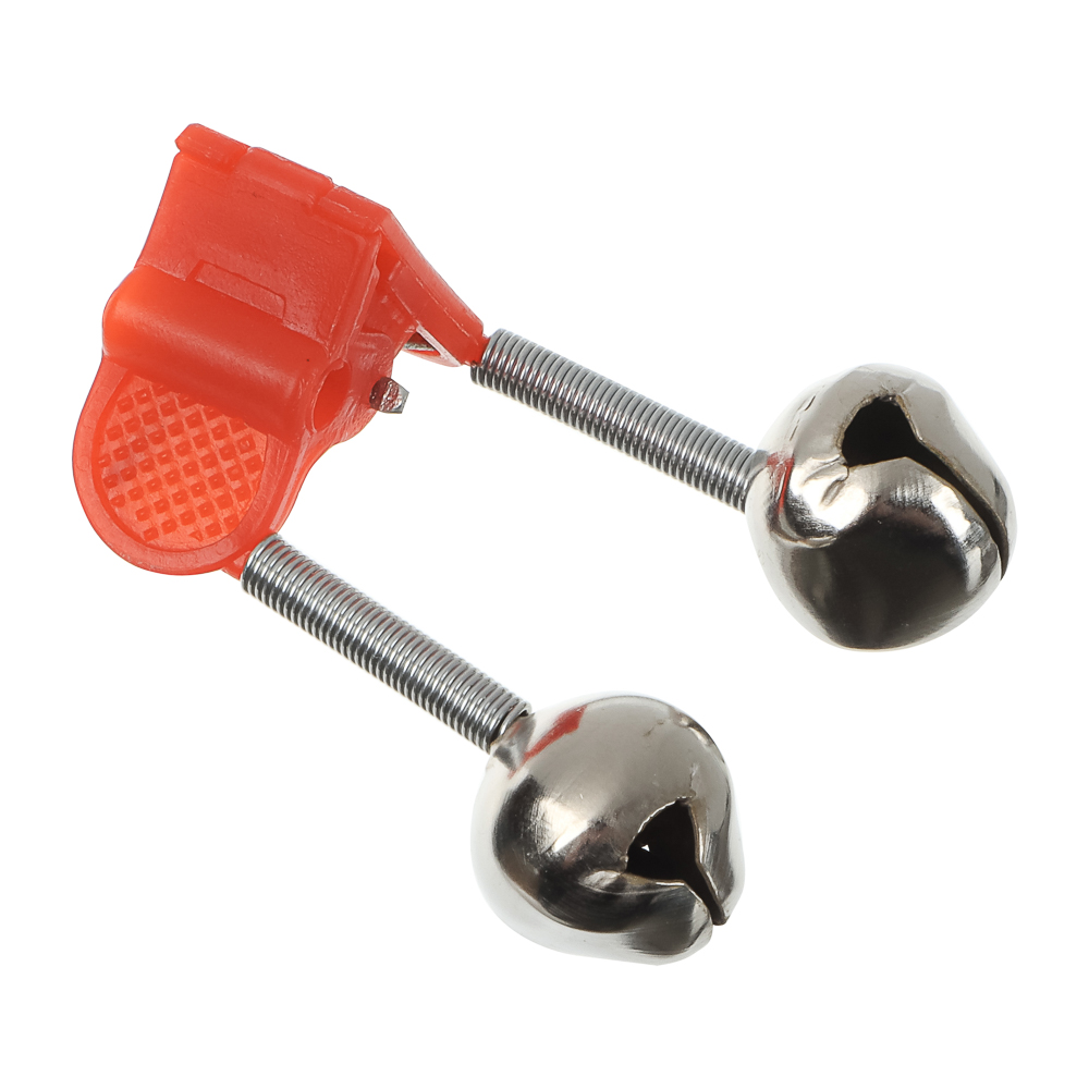 Бубенчик двойной на клипсе тм AZOR FISHING, размер S, металл - #1