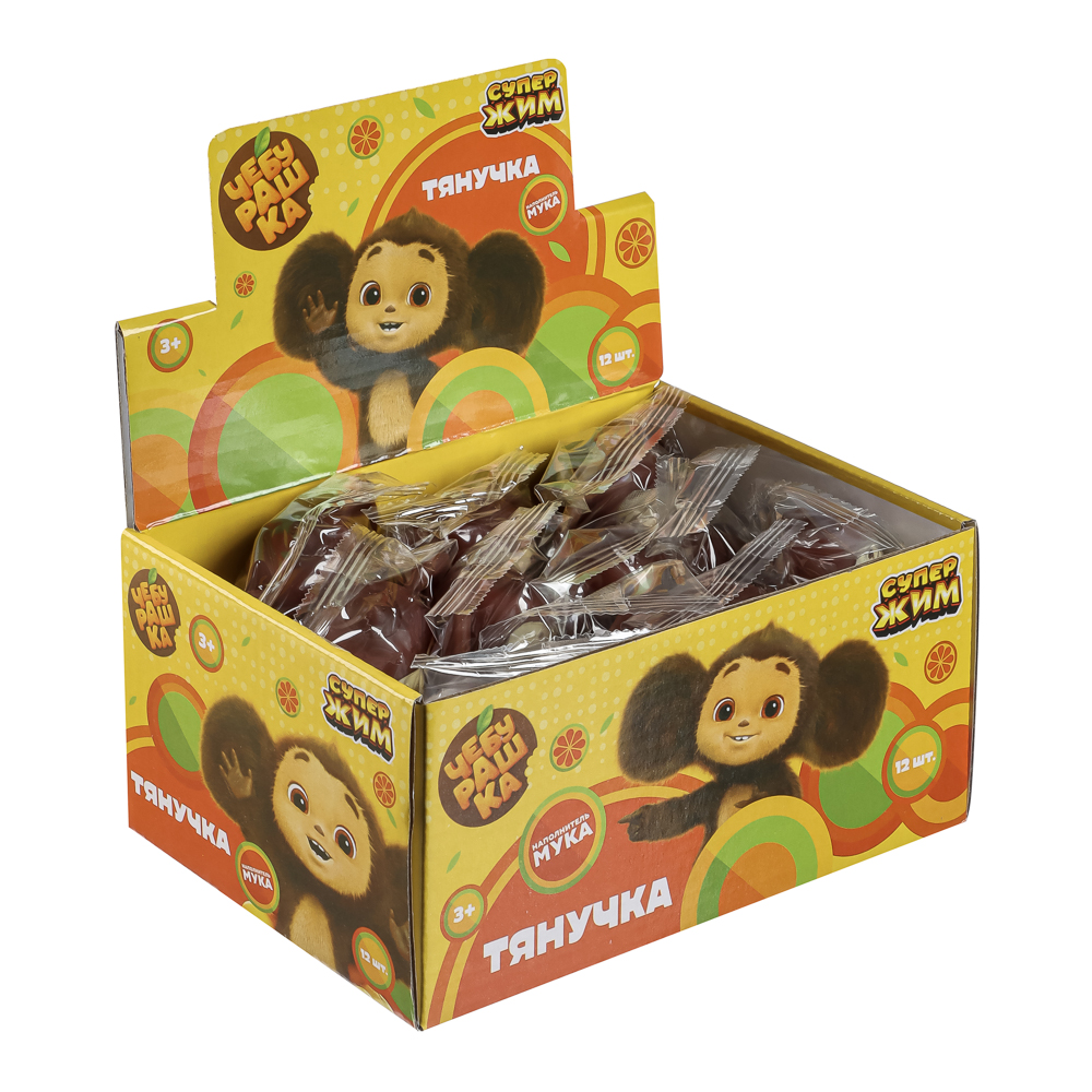 Игрушка-антистресс тянучка Чебурашка с наполнением Супер Жим - #4