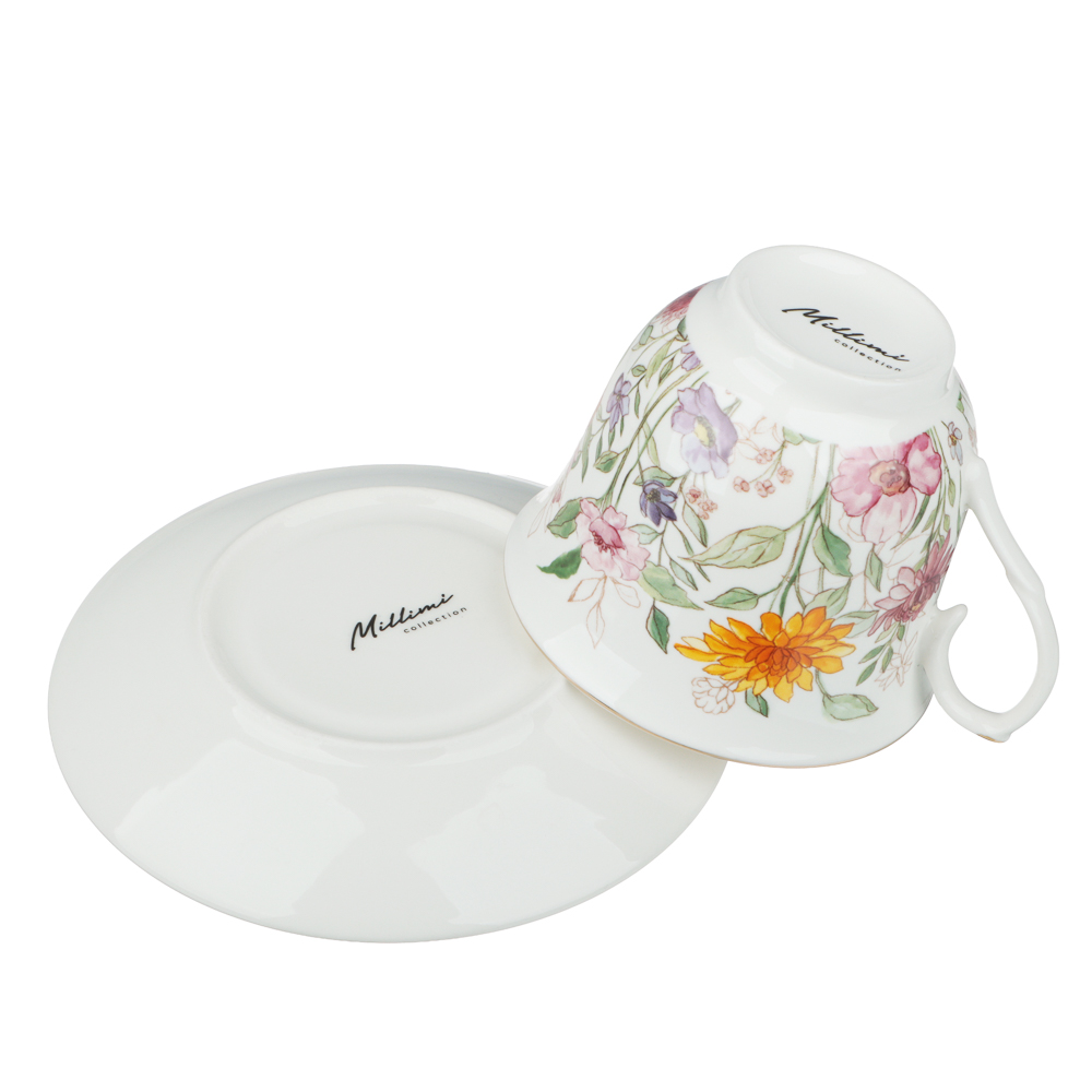 Набор чайный 2 пр., 225мл, MILLIMI, Аврора, фарфор - #4