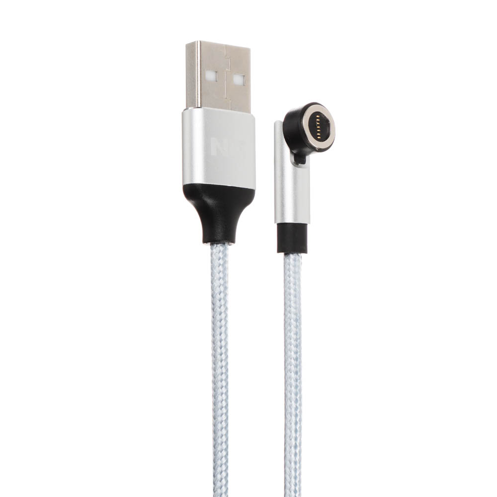 Кабель для зарядки NG, магнитный, поворотный 3 в 1, iP/Micro USB/Type-C  (788-035)