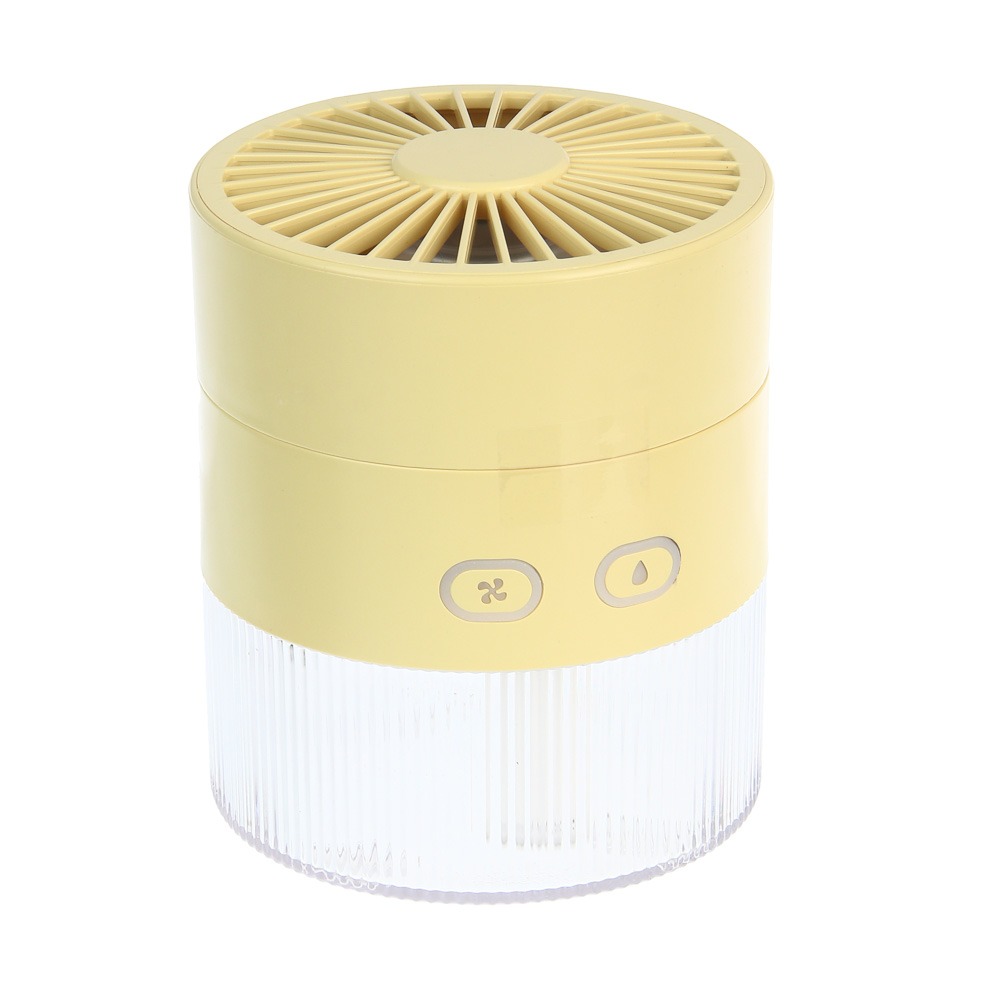 Вентилятор с увлажнителем тм LEBEN 3.7в/1200мАч, 350мл, d11см, USB-кабель, цвет в ассортименте - #8