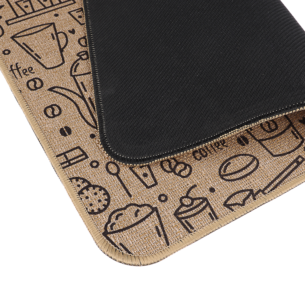 VETTA Коврик для сушки посуды, 40x30 см, искусственный лен, резина - #6