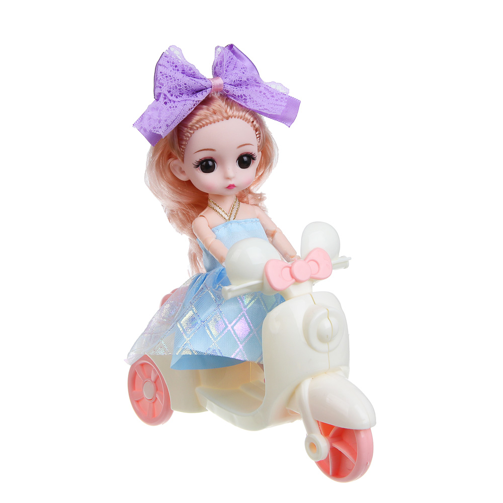 ИГРОЛЕНД Кукла 15 см с акс. и питомцами, PVC, PP, ABS, 45х8х24 см - #5