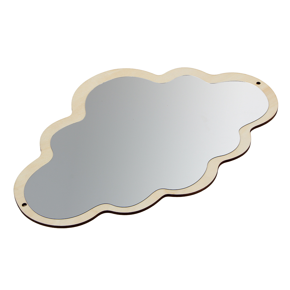 Зеркало настенное декоративное в виде облака - #6