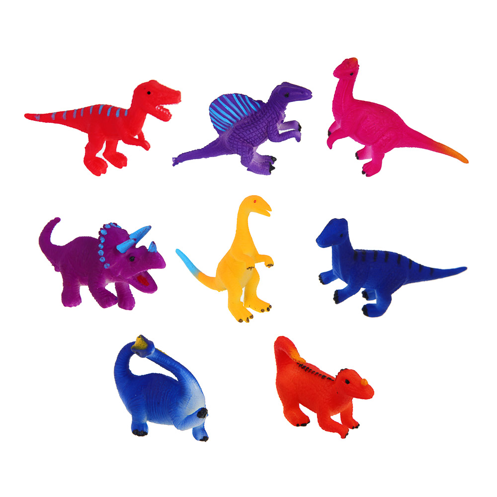 ИГРОЛЕНД Игрушка - сюрприз, меняет цвет "Динозавры", TPR, микс - #2