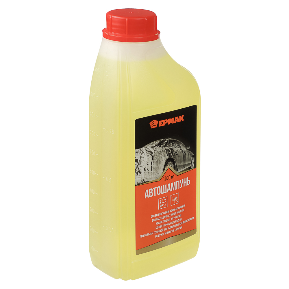 ЕРМАК Шампунь для бесконтактной мойки автомобиля, концентрат 1000 мл - #2