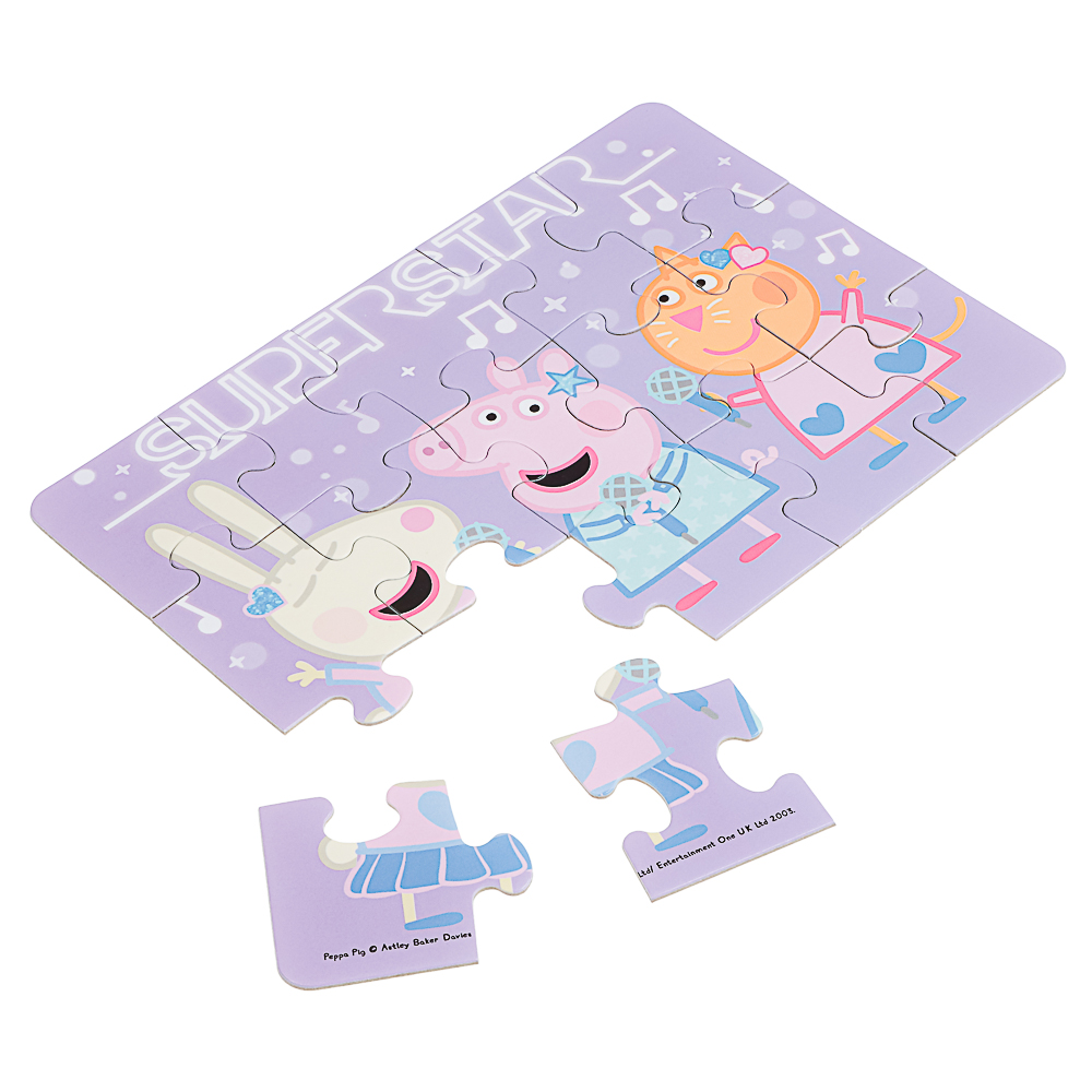 Свинка Пеппа.Пазл Мини.15Эл, 9x2,5x6,5см - #4