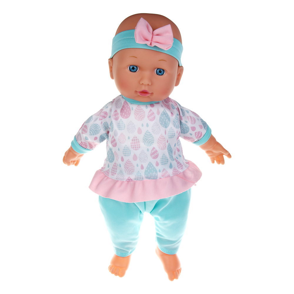 ИГРОЛЕНД Пупс 35 см, мягкое тело, с акс., звук, 3хAG13, PVC, ABS, PP, полиэстер, 33,5x12x26,5 - #7