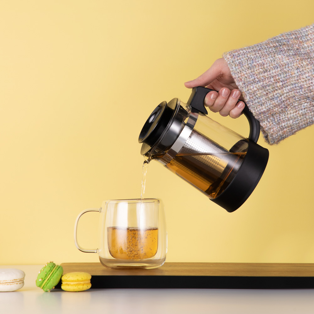 SATOSHI Валори Чайник заварочный 1,0л, пластик, нерж. сталь - #15