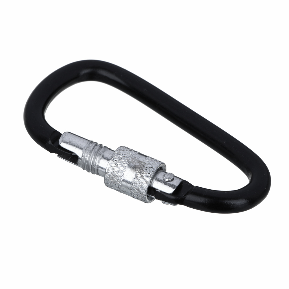 Карабин туристический с винтовым фиксатором тм BY Русские Супергерои, 7,7 см, алюминий - #3