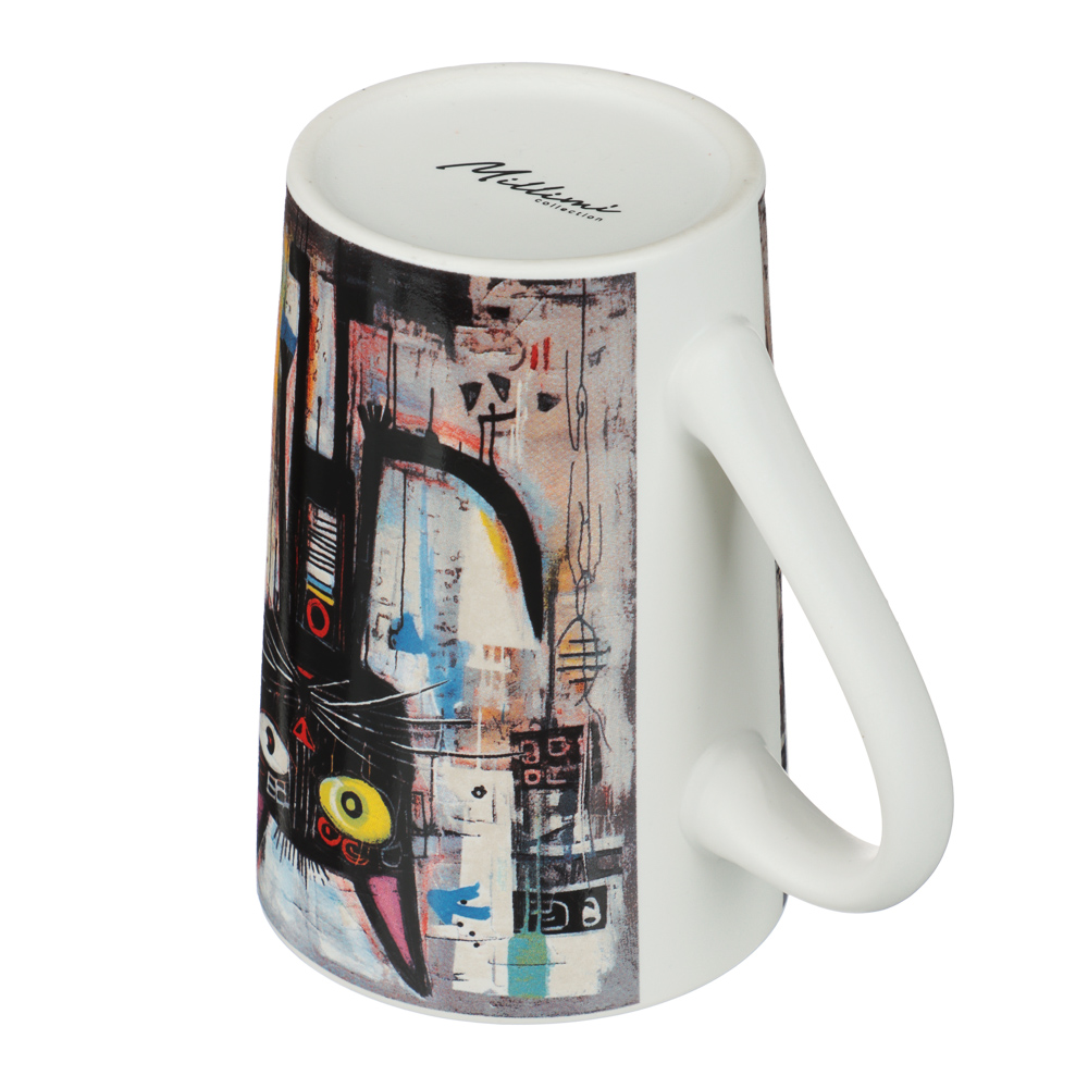 Кружка тм MILLIMI Кошачий глаз, 380мл, фарфор, 4 дизайна - #4