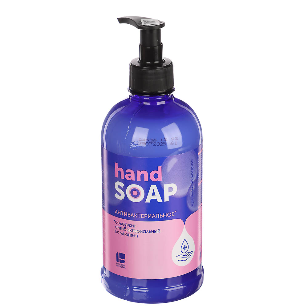 Крем-мыло жидкое антибактериальное RK, п/б, дозатор, 500мл - #6
