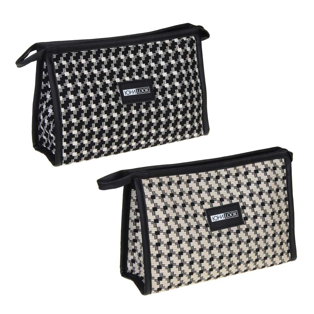 ЮL Косметичка, полиэстер, 23х16х7см, 2 цвета, КОС24-27 - #1