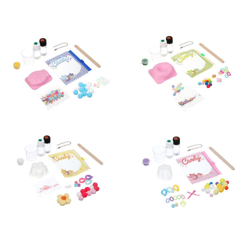 Набор для творчества DIY «Брелок своими руками», 12,5х17,7х3,8см, PVC, TPR, 4 дизайна - #1