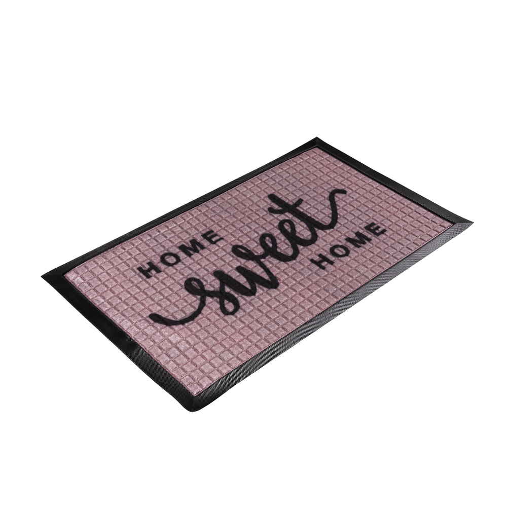 VETTA Коврик придверный, резиновый с ворсом полиэстер "След", 45x75см, 3 дизайна - #3