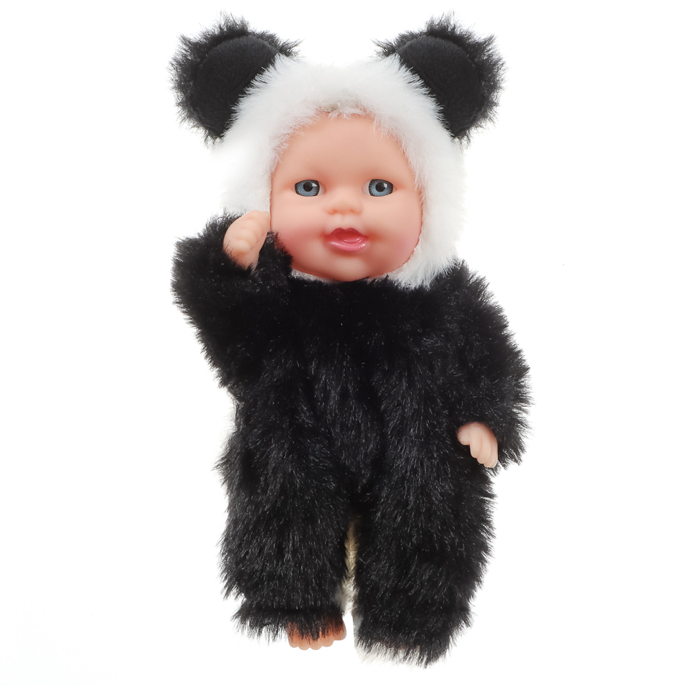 ИГРОЛЕНД Пупс в кигуруми 12 см, PVC, PP, полиэстер, 10,2х5х17 см - #34