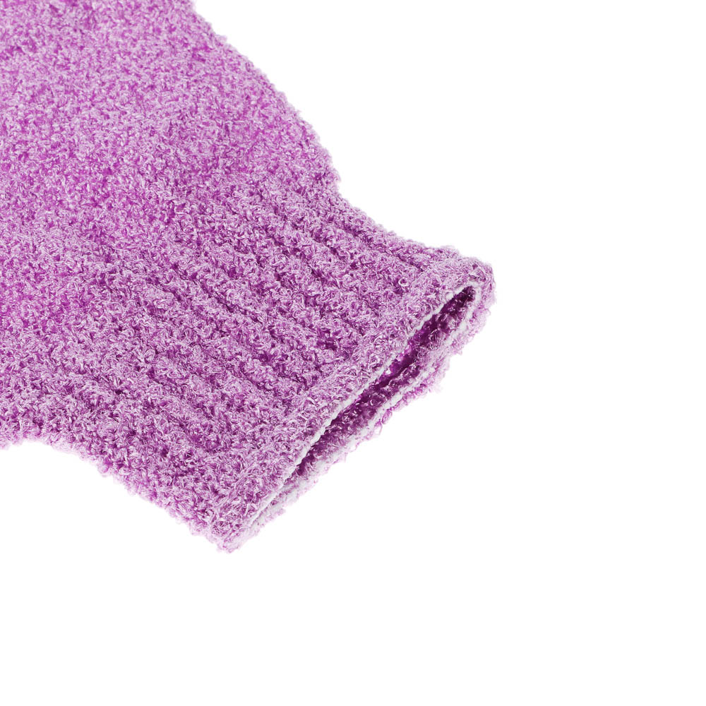 Мочалка перчатка тм ЮL с отшелушивающим эффектом, полиэстер, 18см, 5 цветов, МС24-06 - #10