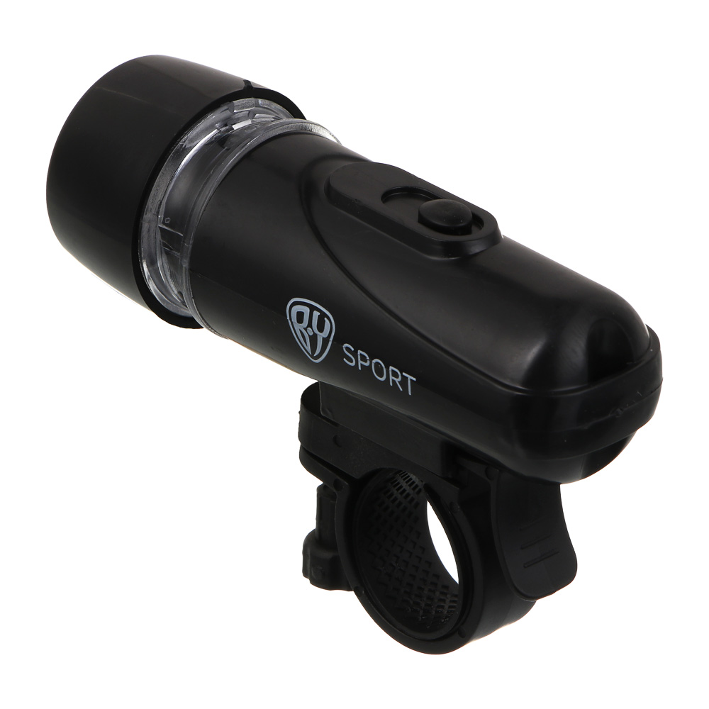 Фонарь велосипедный передний, тм BY SPORT, 3 режима, 5 LED,  4xААА - #5
