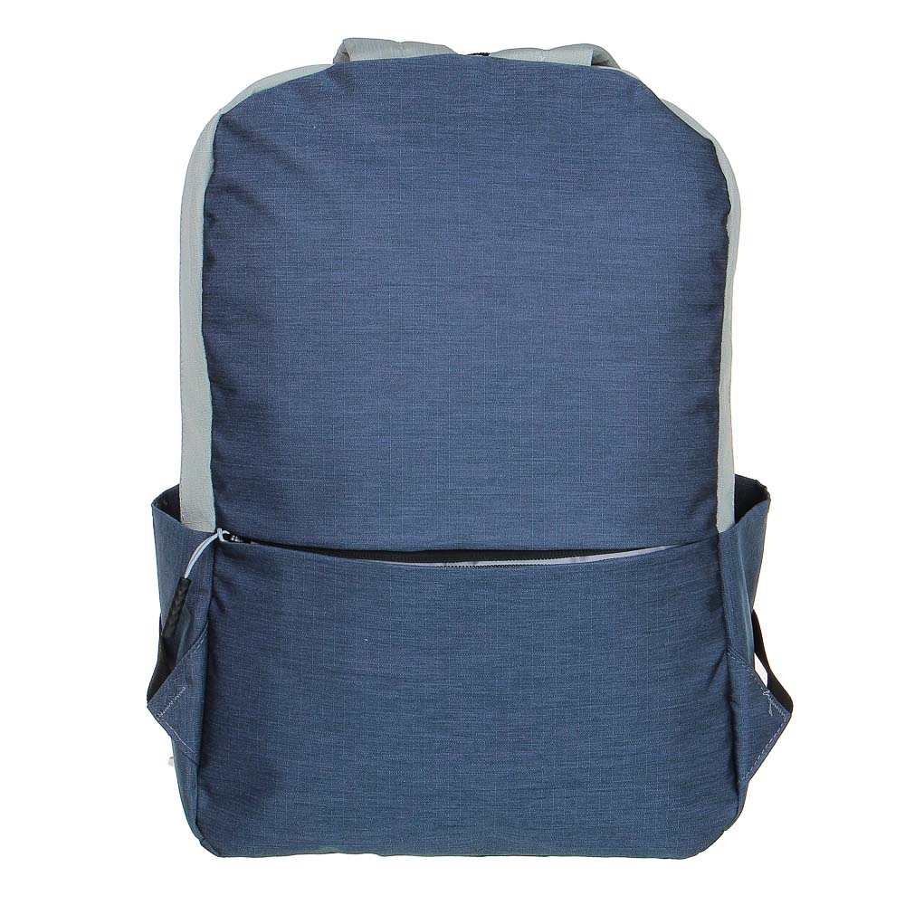 Рюкзак подростковый 41,5x28x15,5см, 1 отд., 4 кармана (1 на спинке), ПЭ под ткань, 4 цв. сочетания - #5