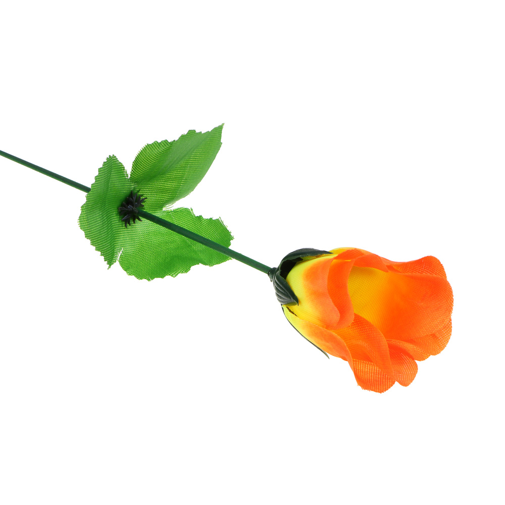 LADECOR Цветок искусственный роза, 35-40 см, пластик, 4 цвета - #2