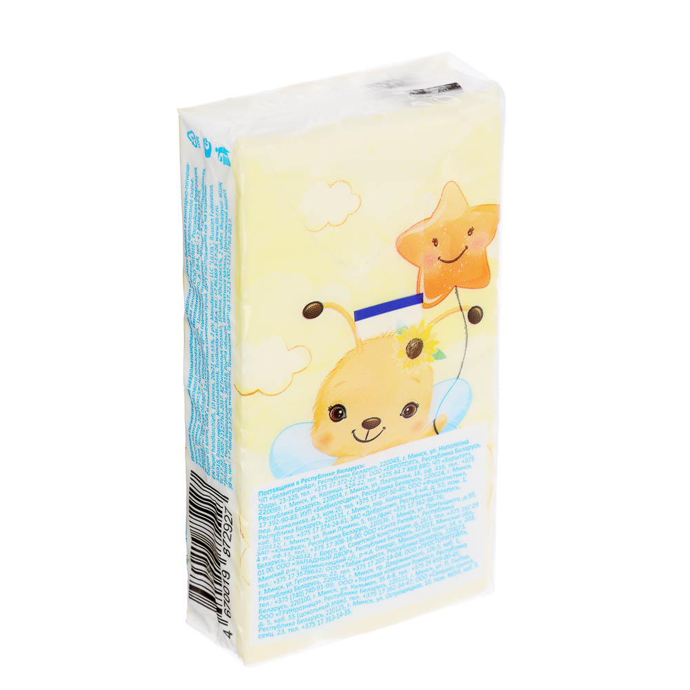 Платочки бумажные Лилия, 2 слоя, 10шт - #8