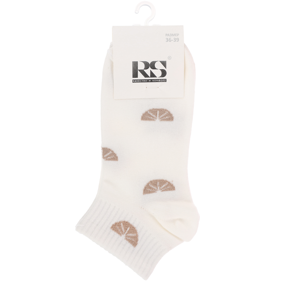 RS Носки женские, р. 36-39, 78% хлопок, 20% спандекс, 2% латекс, R146, разноцветные - #5