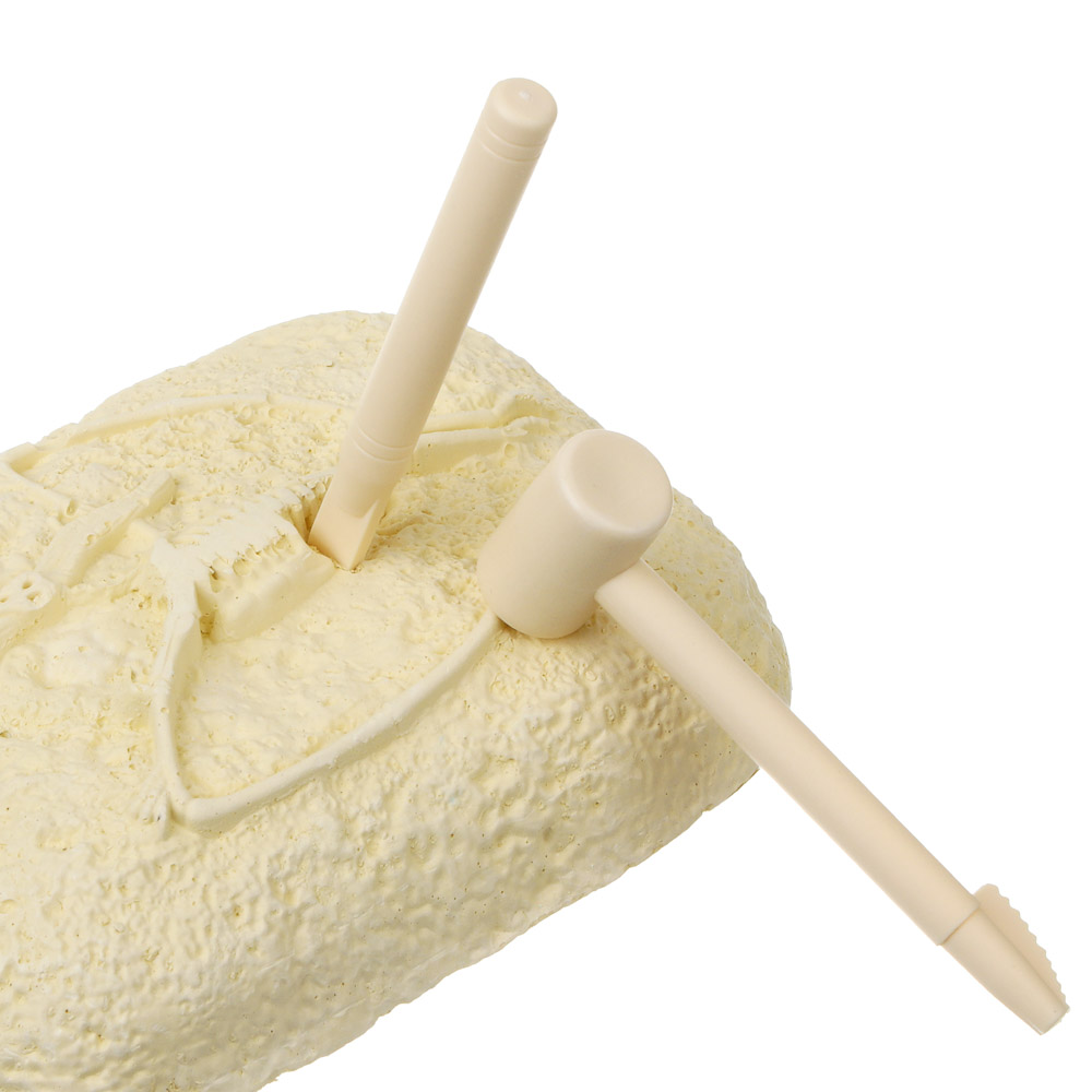 Набор для творчества 2в1 раскраска и раскопки "Динозавры", 39,5х26х7,5см, гипс, PP, 2 диз. - #6