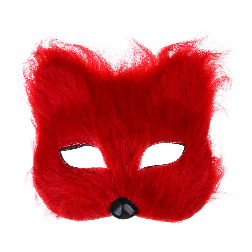 СНОУ БУМ Маска карнавальная, 17х16см, пластик, ткань, 4 дизайна - #2