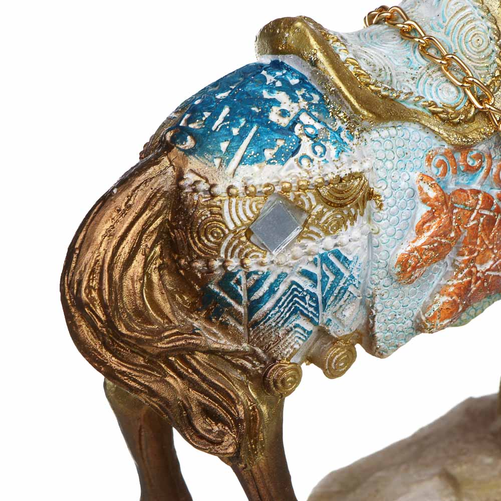 СНОУ БУМ Сувенир лошадь полистоун 14x5.7x13.7 см, 26-577 - #7