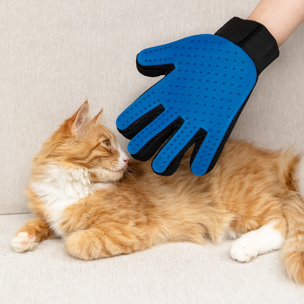 VETTA Перчатка-щетка для домашних животных, нейлон, ТПР, 23х16,5 см - #22