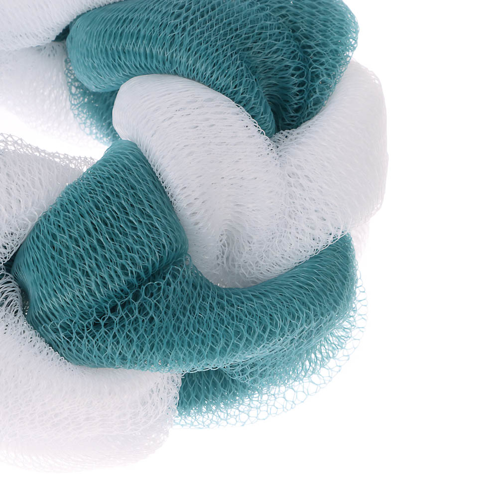 Мочалка косичка тм ЮL банная, полиэтилен, 70гр, 4-6 цветов - #20