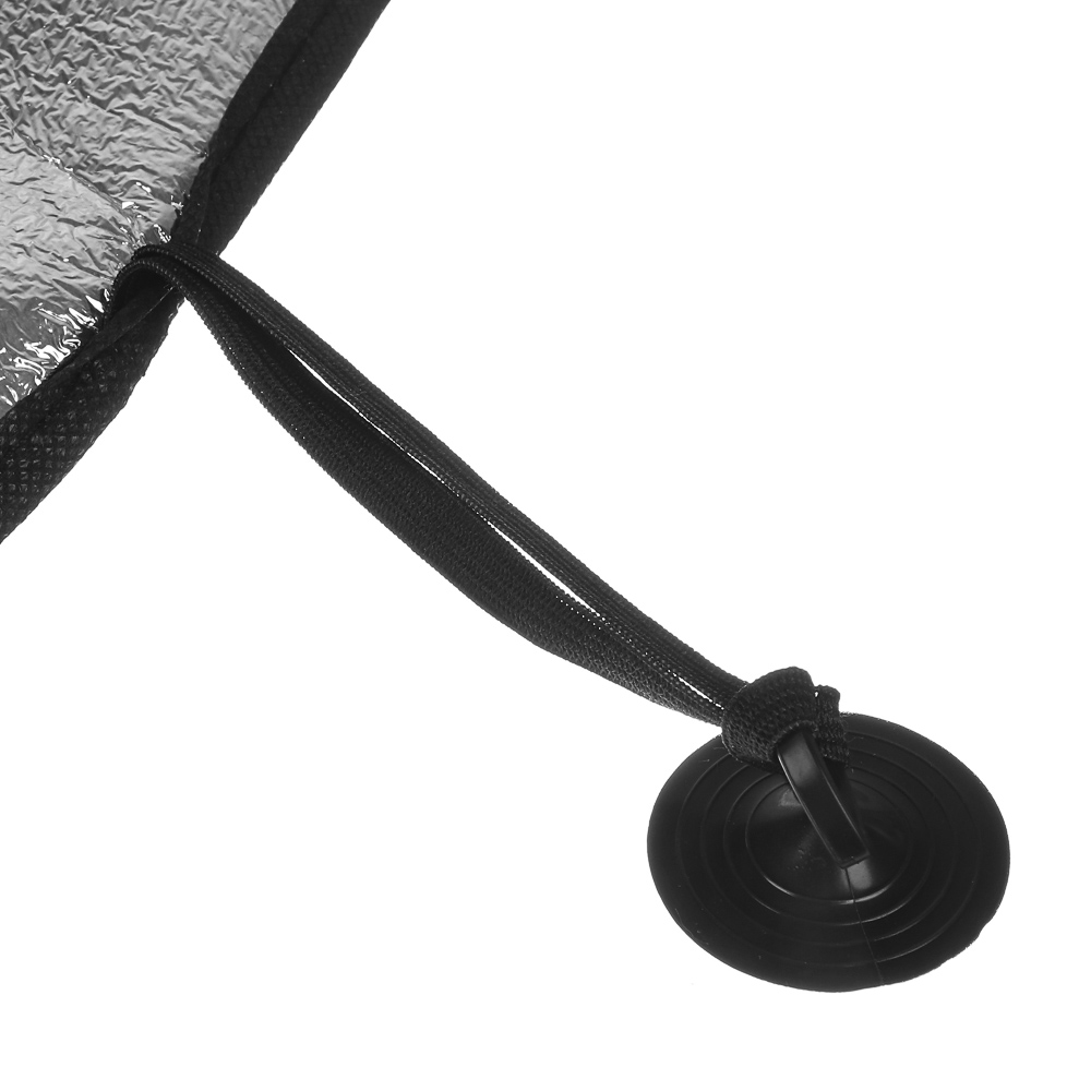 Шторка солнцезащитная NG, на лобовое стекло, графитовая, 130x60 см - #3