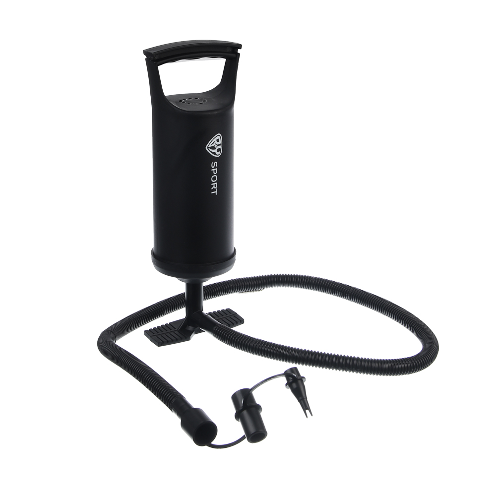 Насос ручной, тм BY SPORT, объем 0,85л, 30см, 3 насадки в комплекте, РР - #3