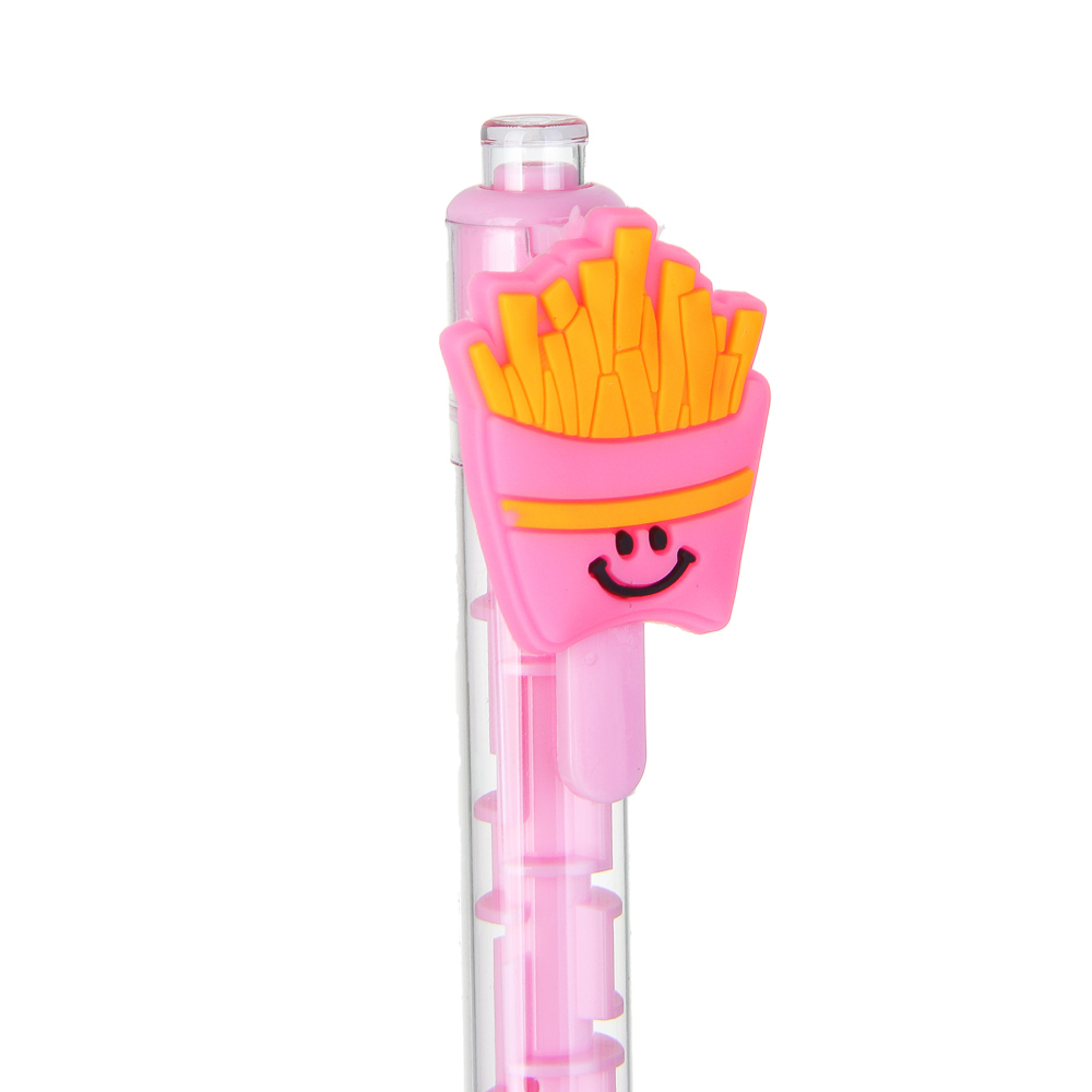 Ручка шариковая автоматическая синяя "Лабиринт" с фигурками, 6 дизайнов - #5