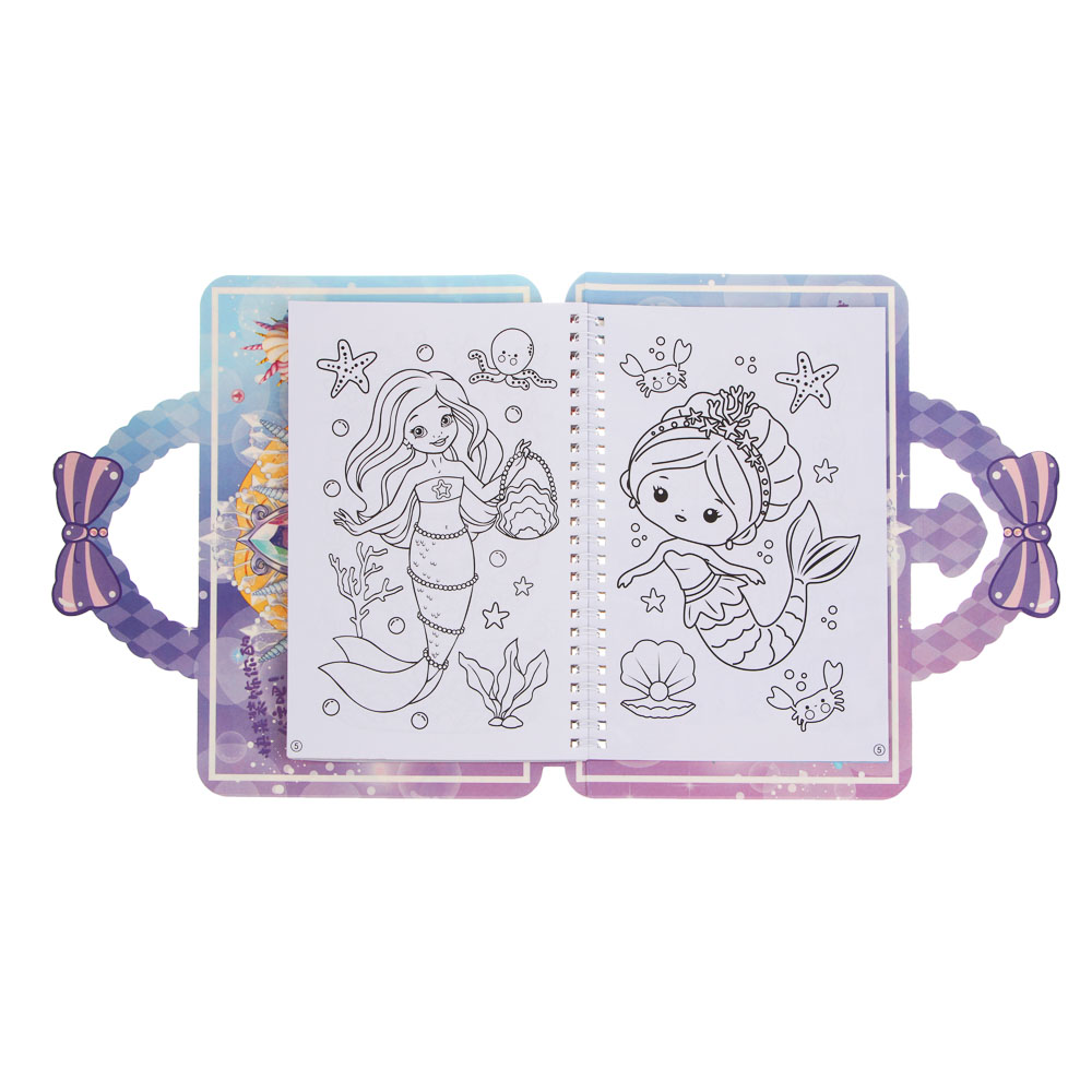 Раскраска детская "Сказочные принцессы", 13стр, бумага - #12