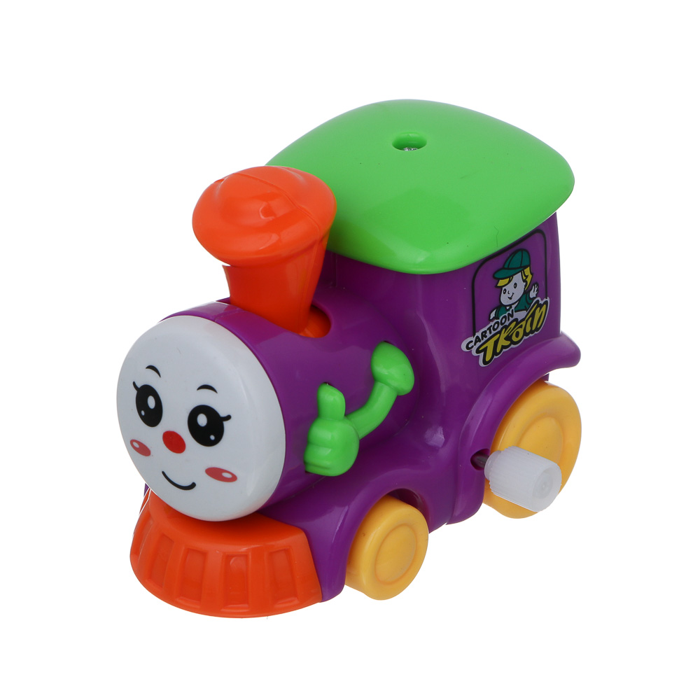 Игрушка заводная "Паровозик", ABS, 4,6х7,7х6,4см - #4