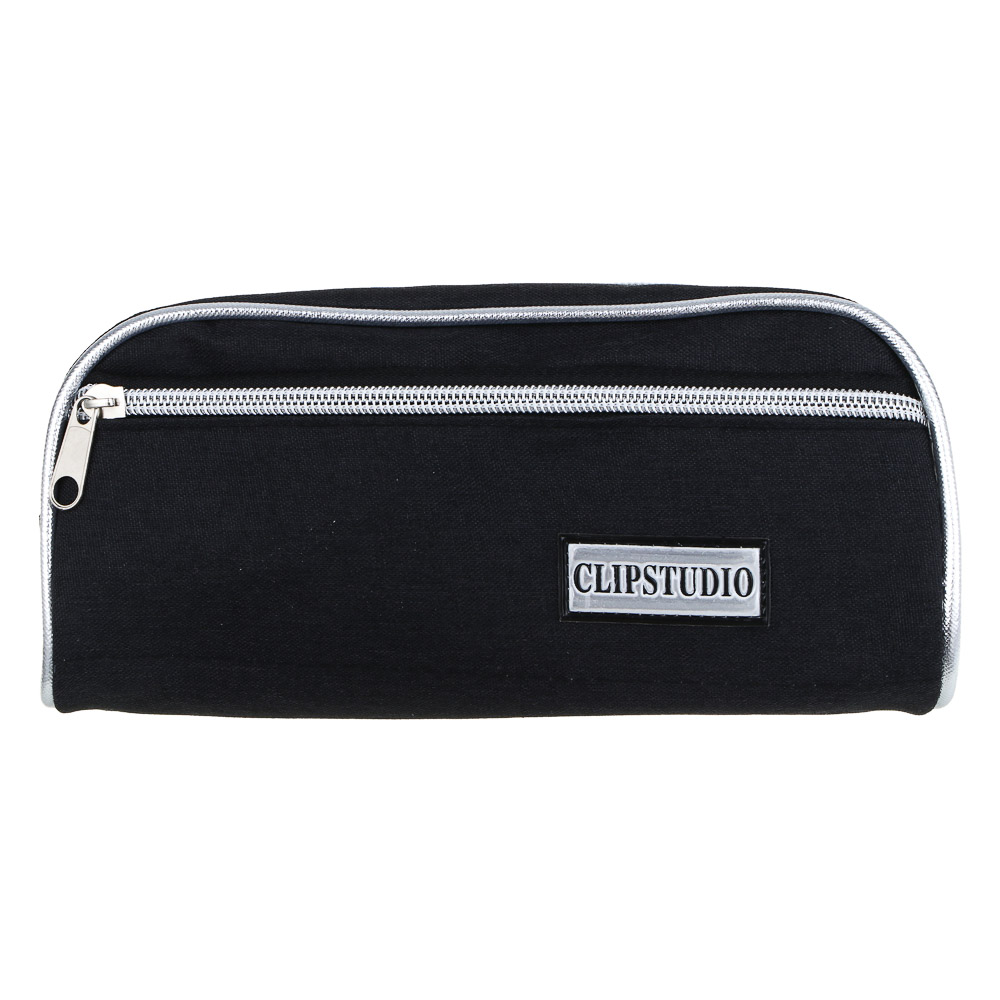 ClipStudio Пенал прямоугольный 21,5х10х6см, 2 отделения на молнии, полиэстер, ПВХ, 2 цвета - #3