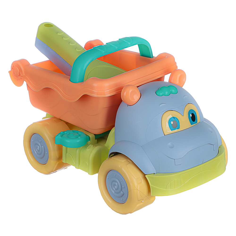 Набор для игр в песке "Самосвал", ИГРОЛЕНД, 3 предмета, пластик, для детей 3+ - #11