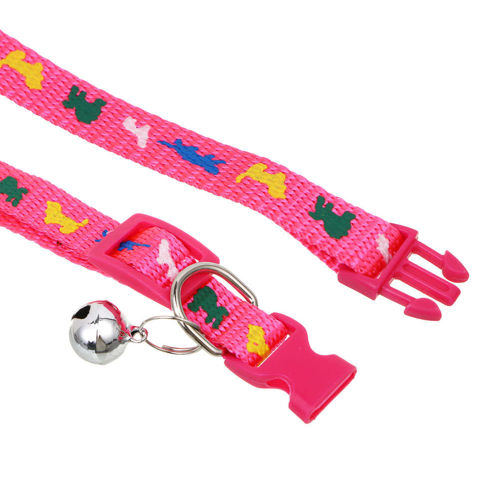 VETTA Ошейник с подвеской для домашних животных, нейлон, 1х18,5-31,5 см - #5