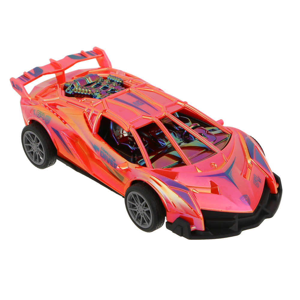 ИГРОЛЕНД Машина инерционная "Ночной дрифт", PP, 15,5х7,5х4 см, 4 дизайна - #6