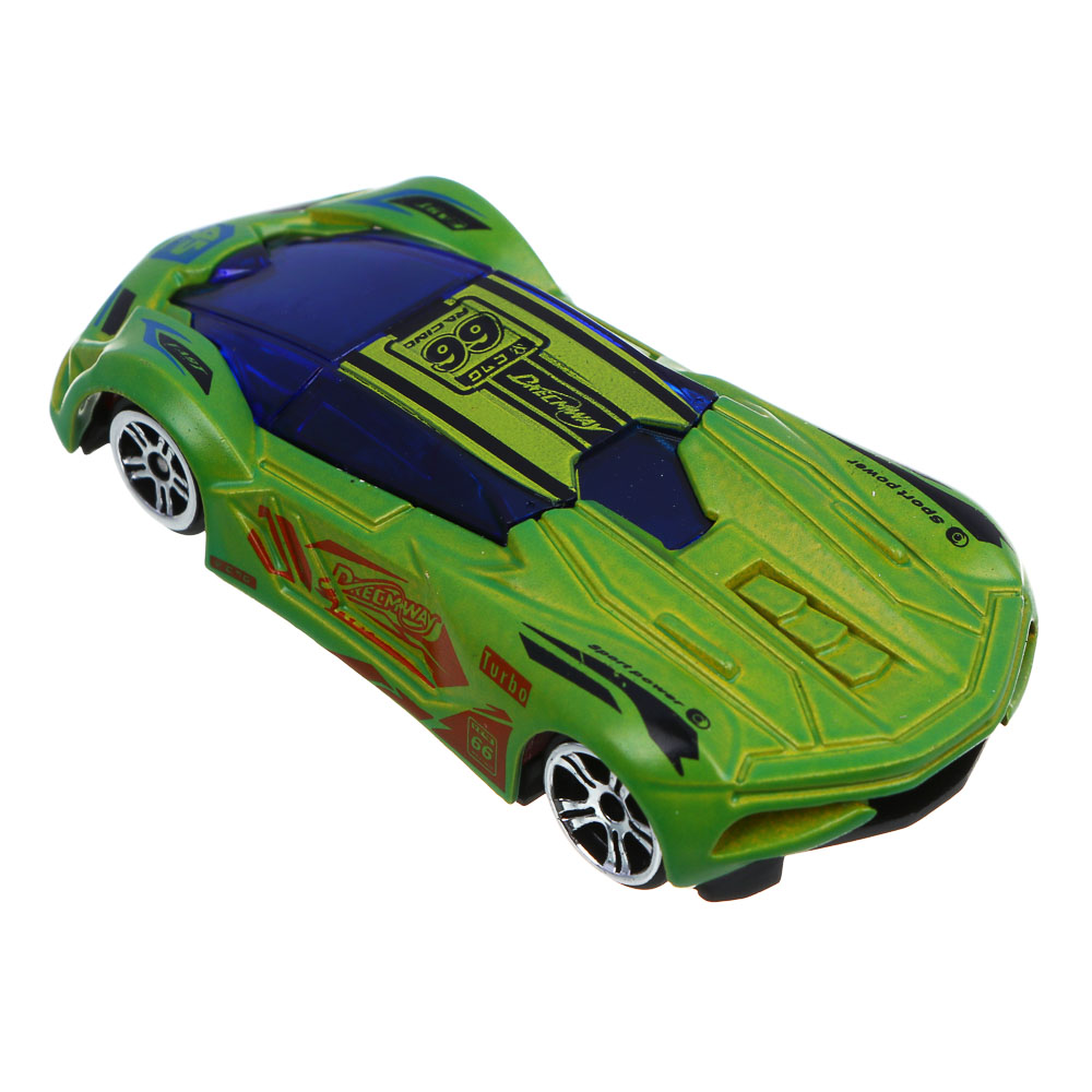 ИГРОЛЕНД Машинка "Спорткар", меняет цвет при контакте с водой, металл, 11,2х16 см, 6 диз. - #7